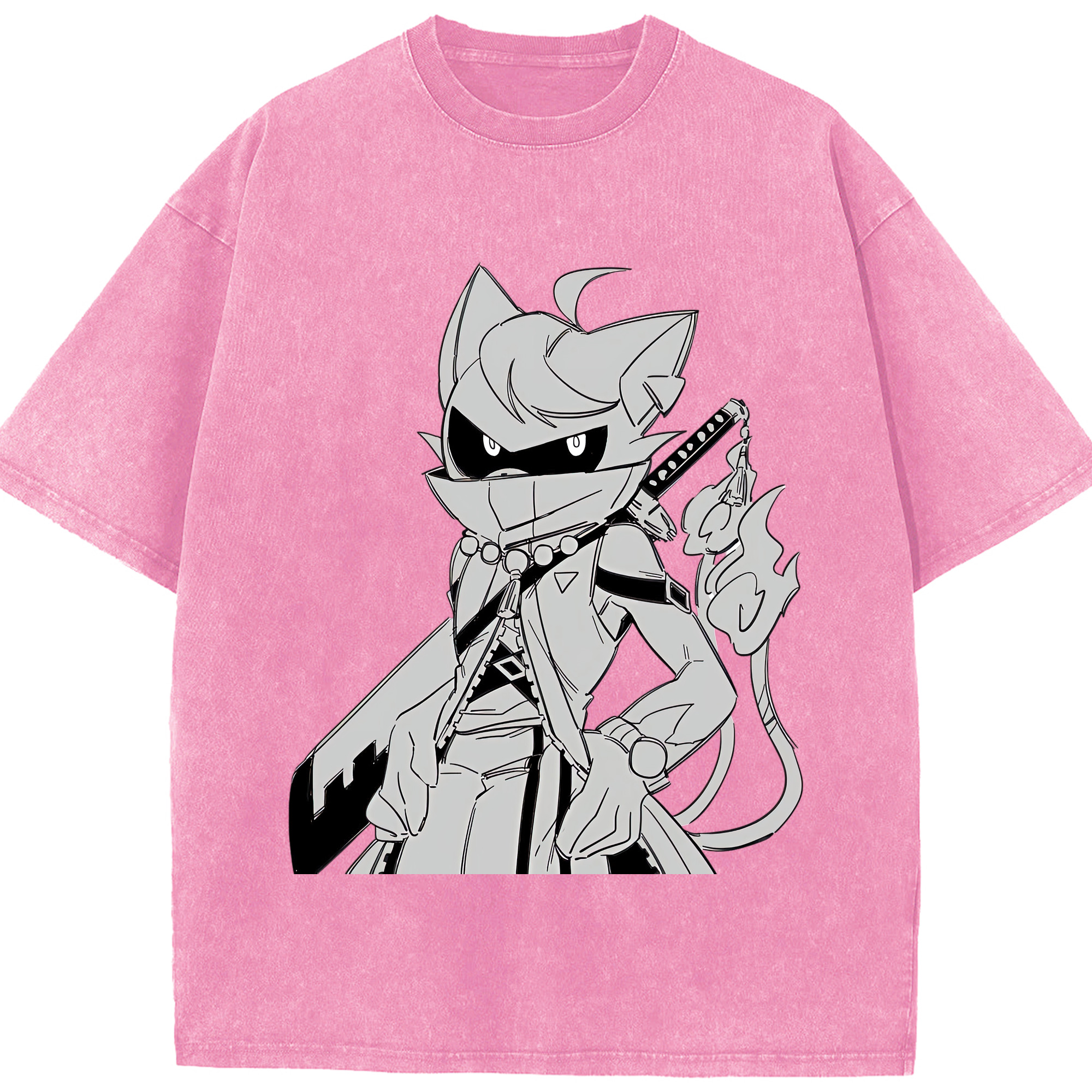 （画像用） 妖怪ウォッチ Yo-kai Watch 綿100% ヴィンテージ風 半袖Tシャツ（フロントプリント）